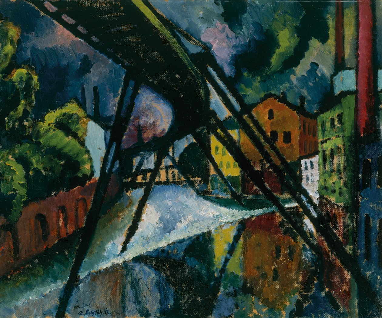 Függesztett vasút alkotó: Adolf Erbslöh