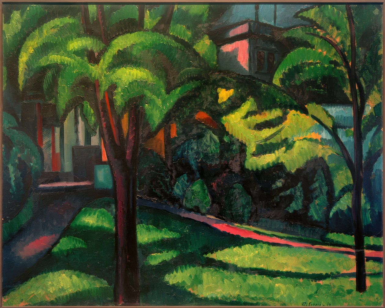 Parkland alkotó: Adolf Erbslöh