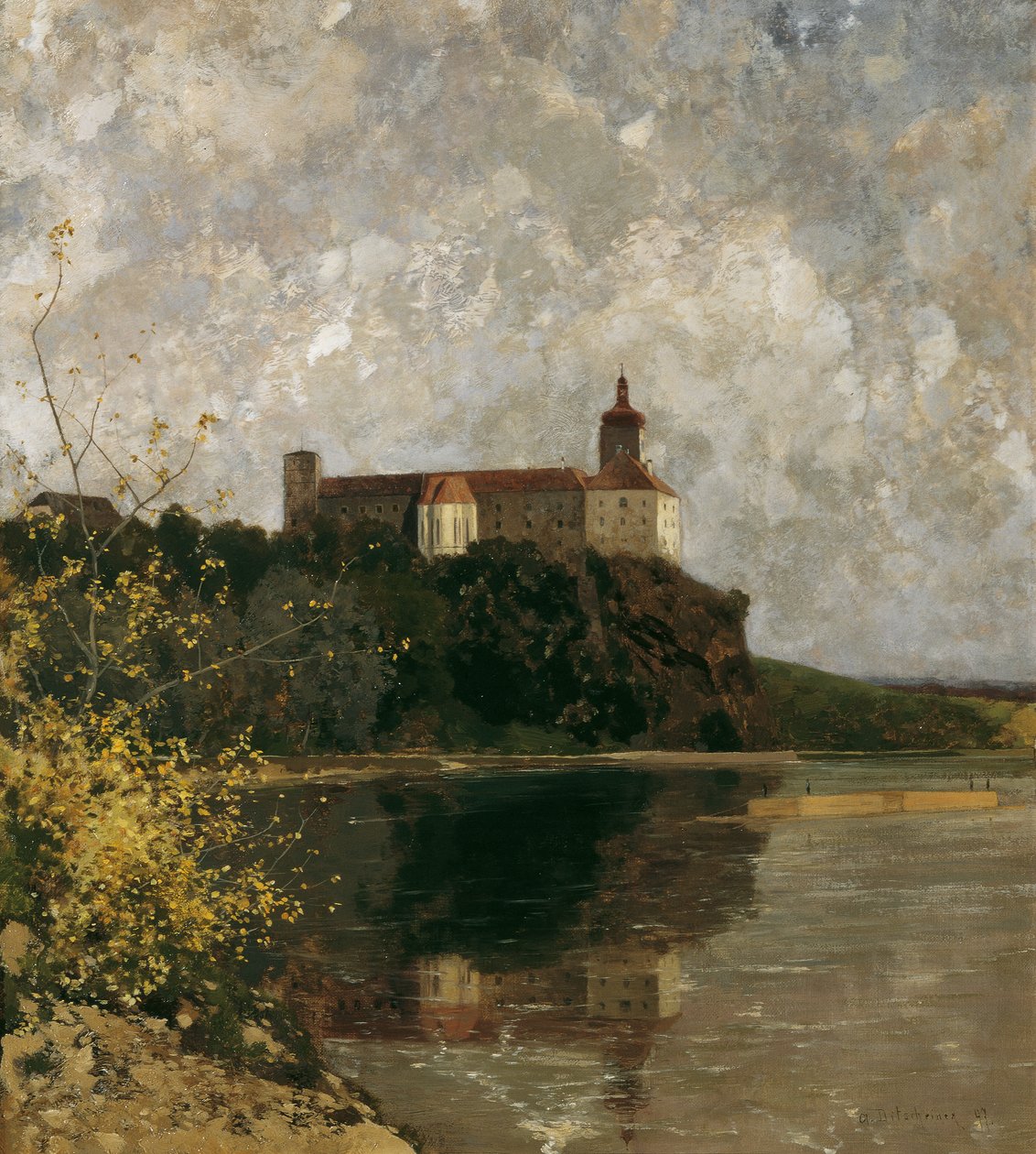 Persenbeug kastély alkotó: Adolf Gustav Ditscheiner