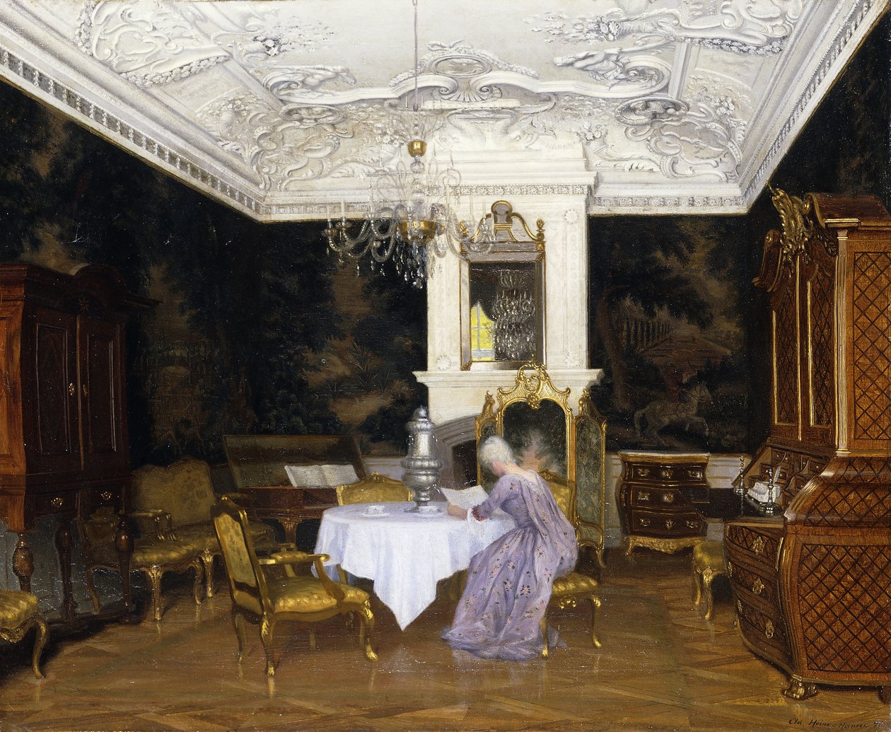 Fredensborg alkotó: Adolf Heinrich Hansen