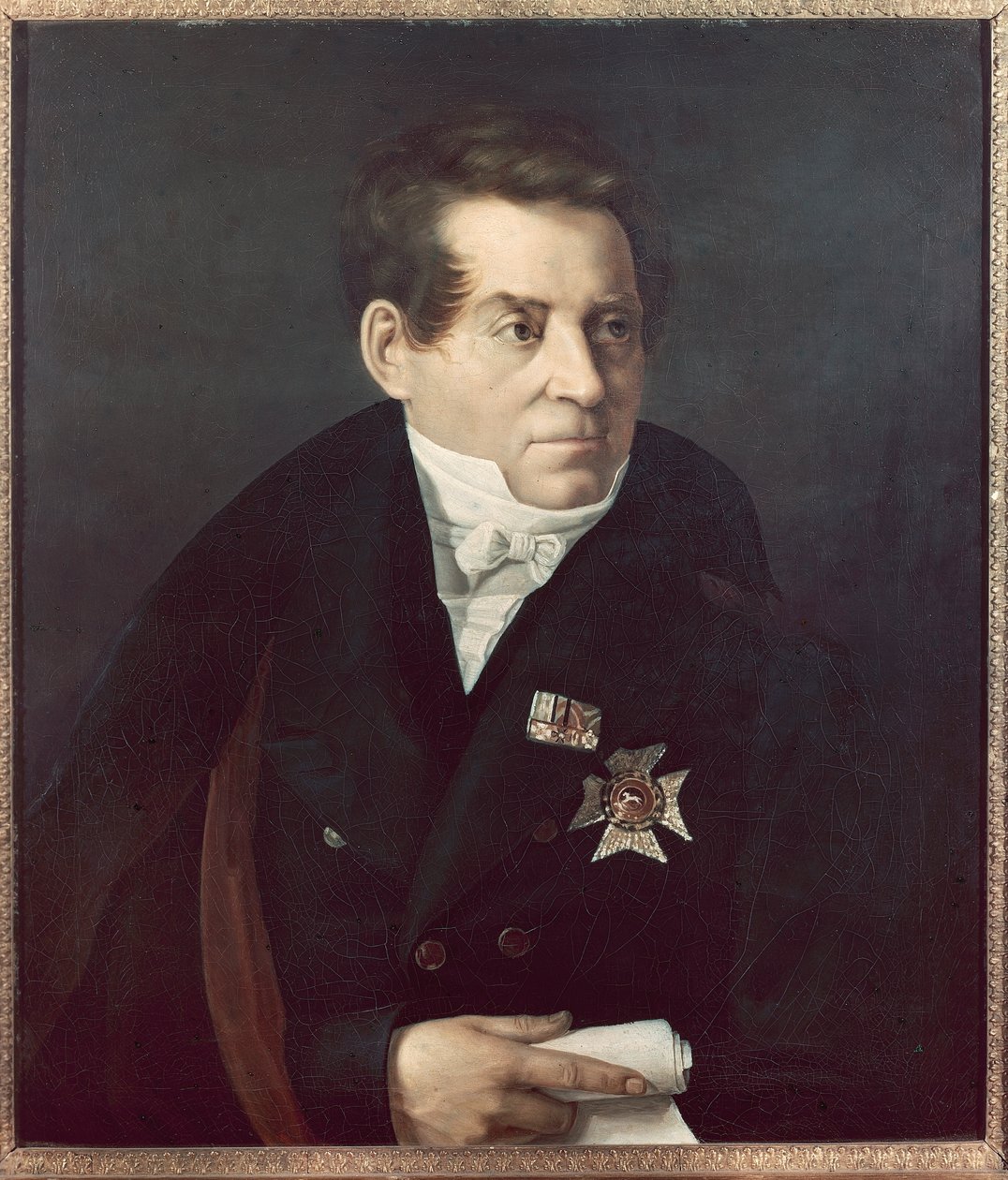 August Wilhelm von Schlegel portréja alkotó: Adolf Hohneck
