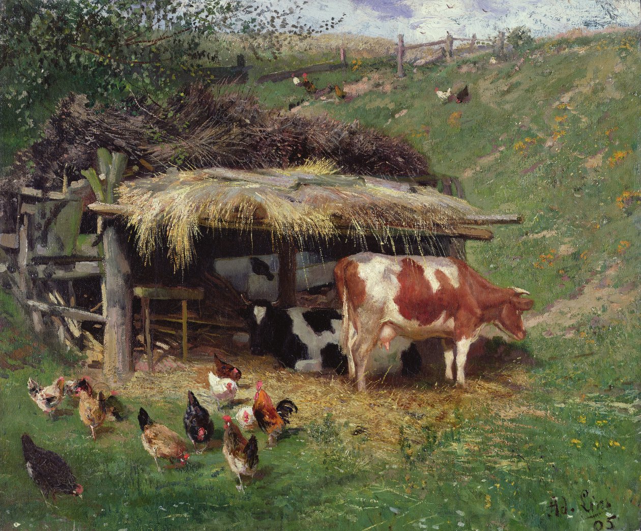 A Tanyaudvar alkotó: Adolf Lins