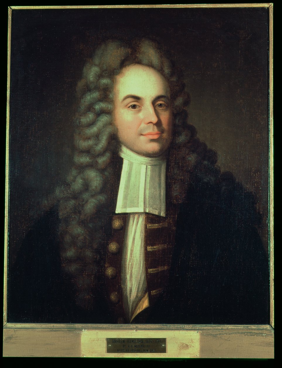 Andrew Hamilton (kb.1676-1741) 1808 alkotó: Adolf Ulrich Wertmuller