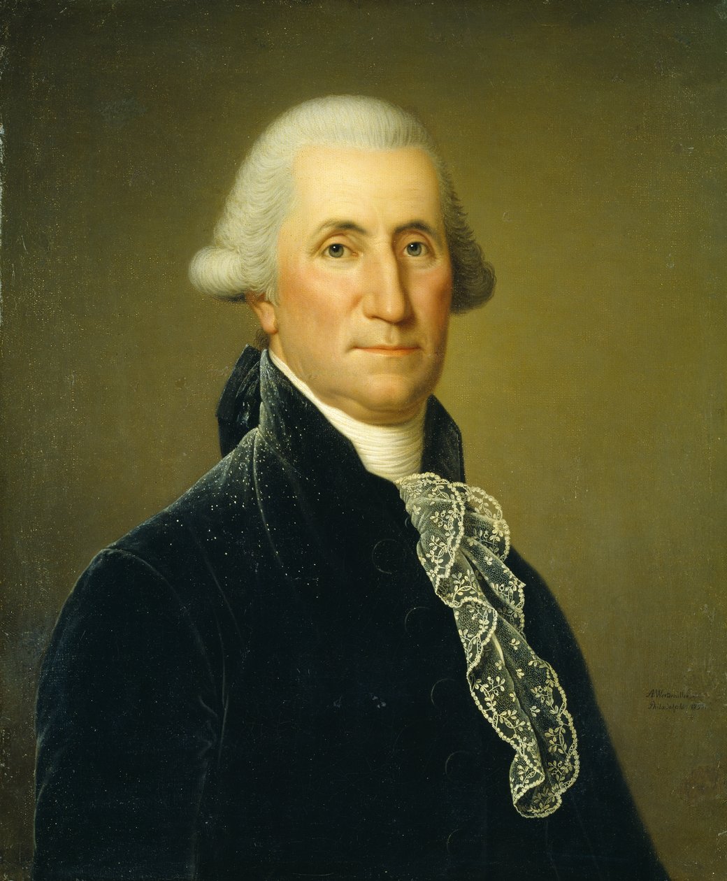 George Washington, 1795 alkotó: Adolf Ulrich Wertmuller