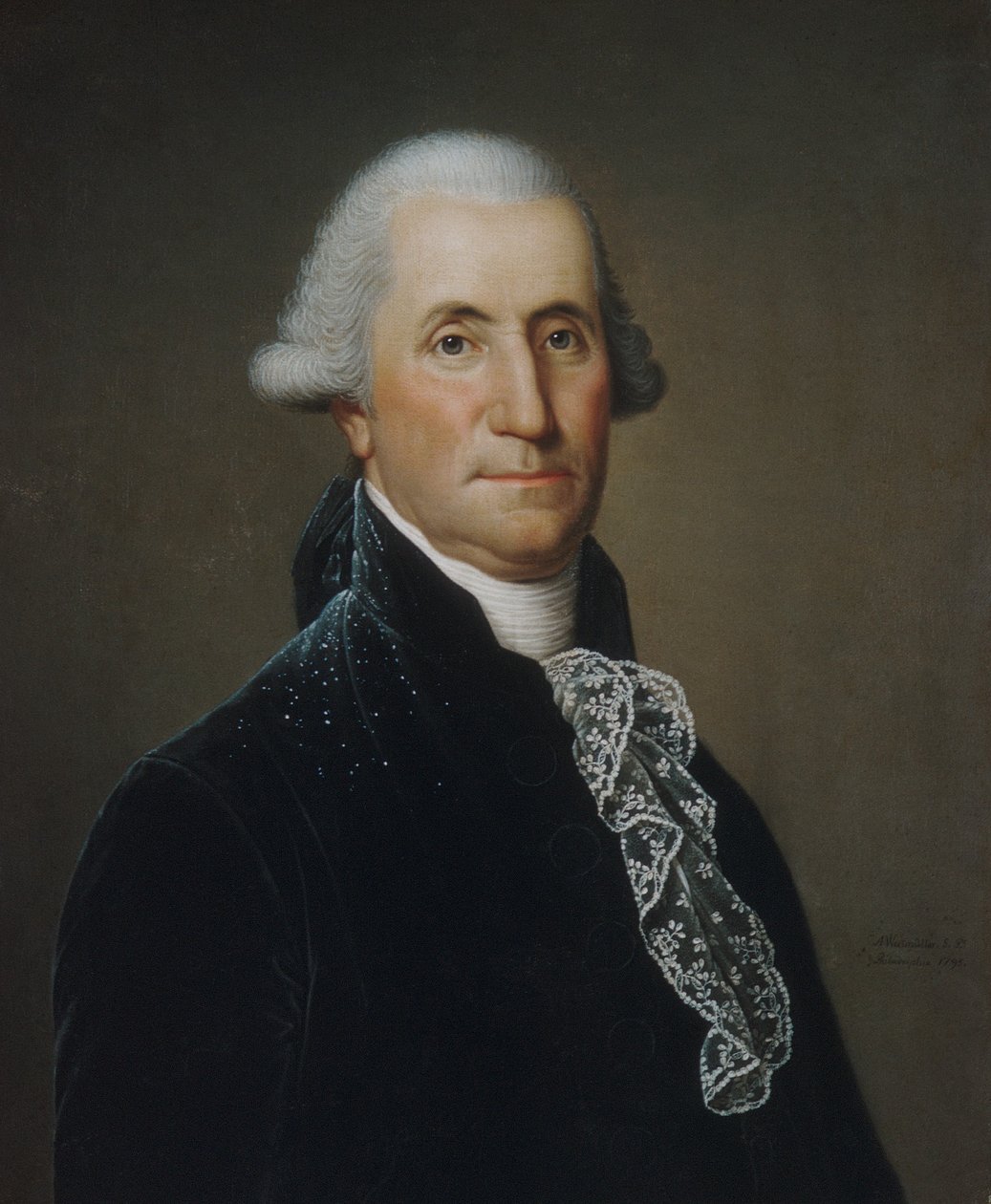 George Washington, 1795 alkotó: Adolf Ulrich Wertmuller