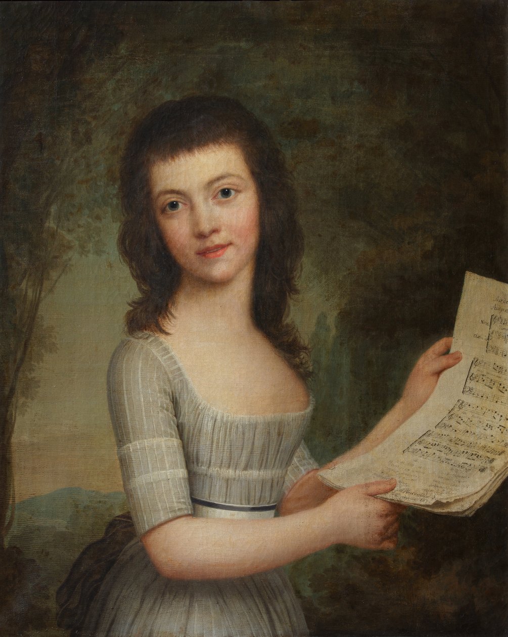 Mademoiselle Wittfooth portréja, 1789 alkotó: Adolf Ulrich Wertmuller