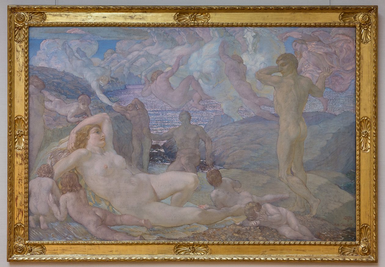 Mater Matuta vagy Dawn (olaj, vászon) alkotó: Adolfo de Carolis