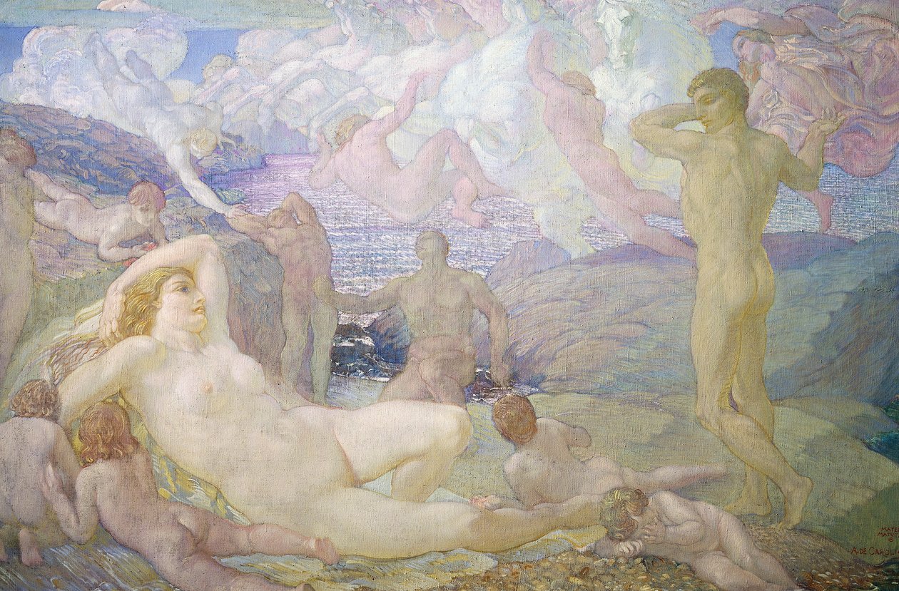 Aurora vagy Mater Matuta alkotó: Adolfo de Carolis