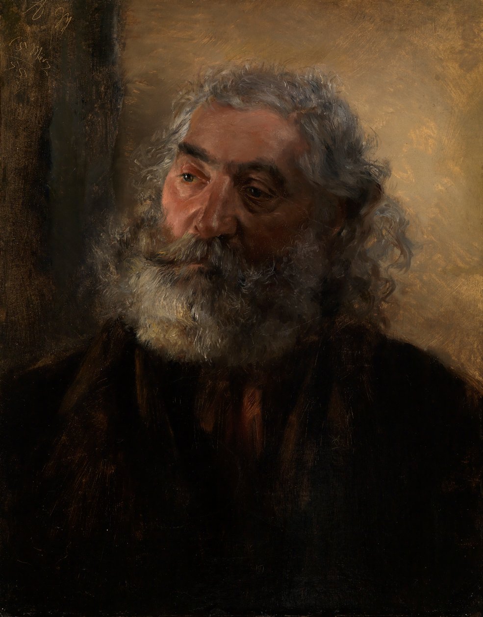 Fej Tanulmány alkotó: Adolph Menzel
