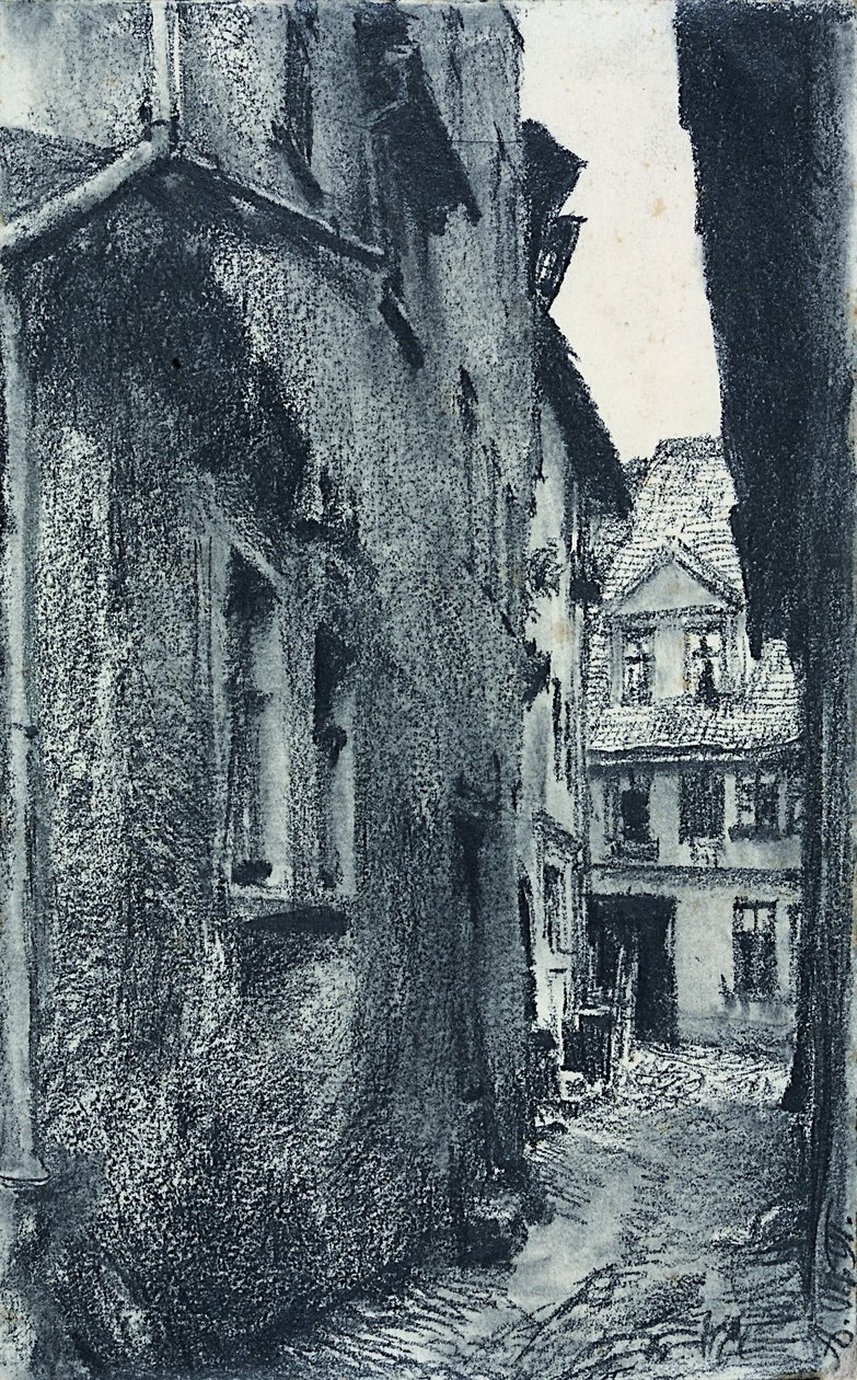Régi út alkotó: Adolph Menzel