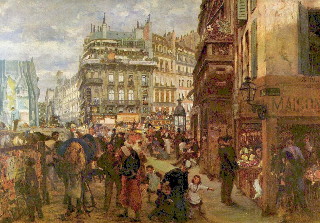 Párizs hétköznap alkotó: Adolph Menzel
