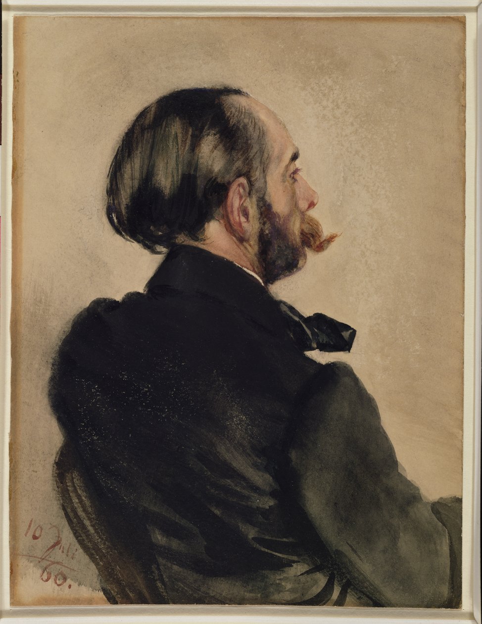 Richard, a művész testvére, 1860 alkotó: Adolph Menzel