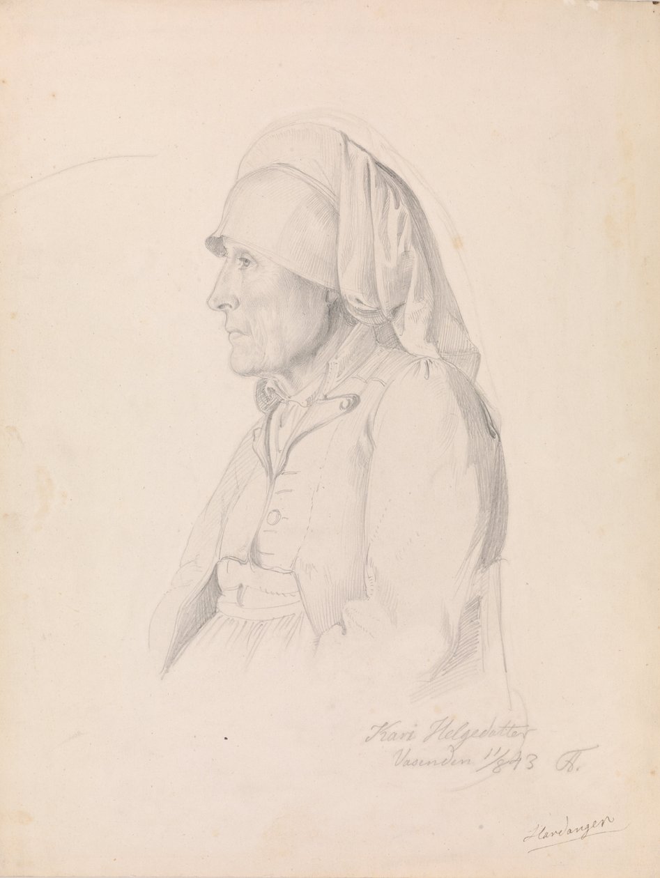 Kari Helgesdatter Vasenden, Granvin alkotó: Adolph Tidemand
