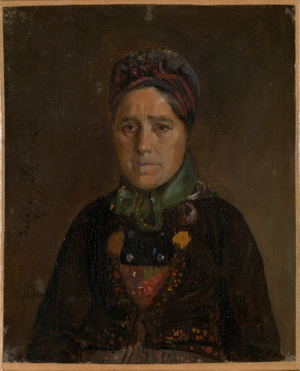Ingeborg Skjønne portréja Numedalból alkotó: Adolph Tidemand