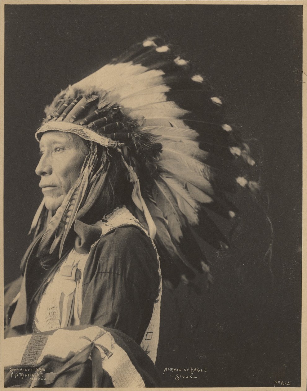 Félelem a sastól, sziú alkotó: Adolph F. Muhr