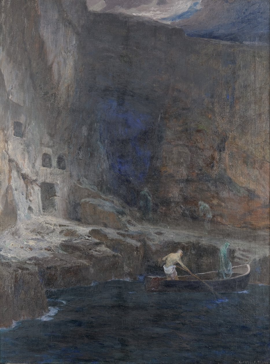 Részlet Acheron lelkeiből, 1898 alkotó: Adolf Hiremy Hirschl