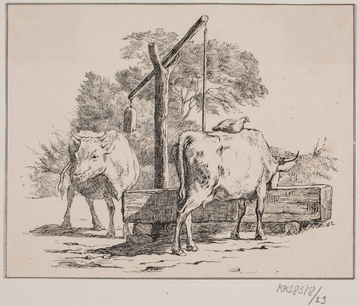 A tyúk és a tehén alkotó: Johan Adolph Kittendorff