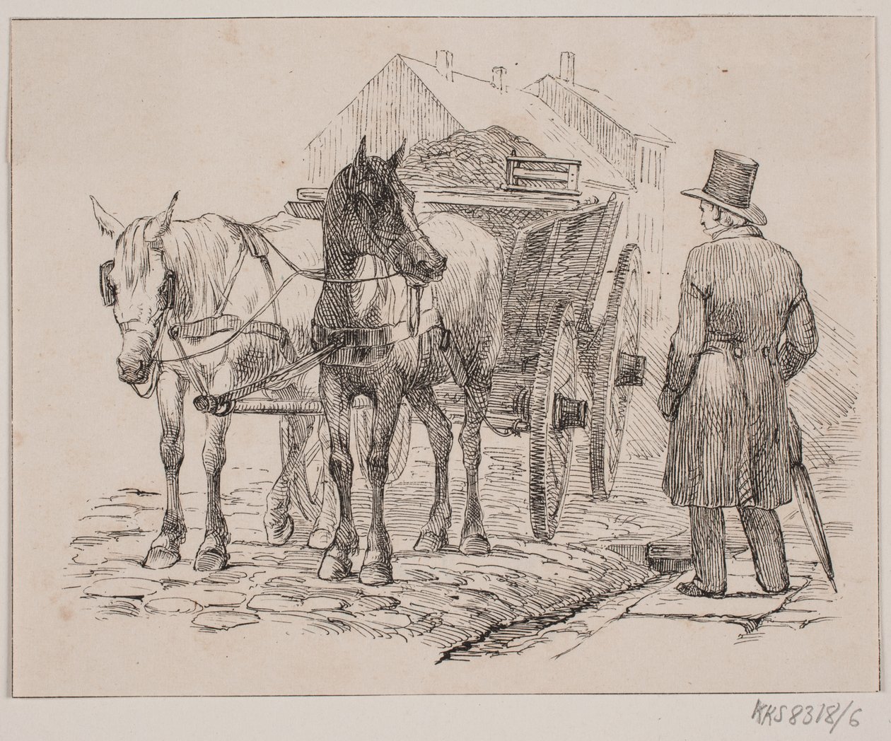A szemétember lova alkotó: Johan Adolph Kittendorff