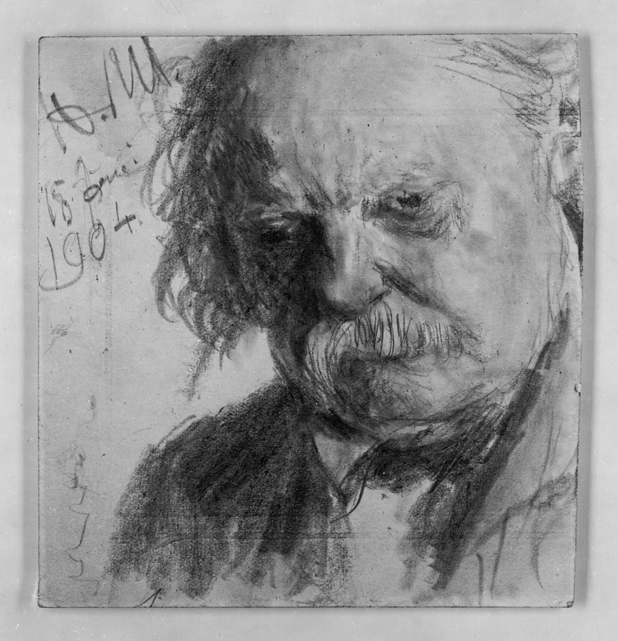 Idős férfi bajusszal alkotó: Adolph Menzel