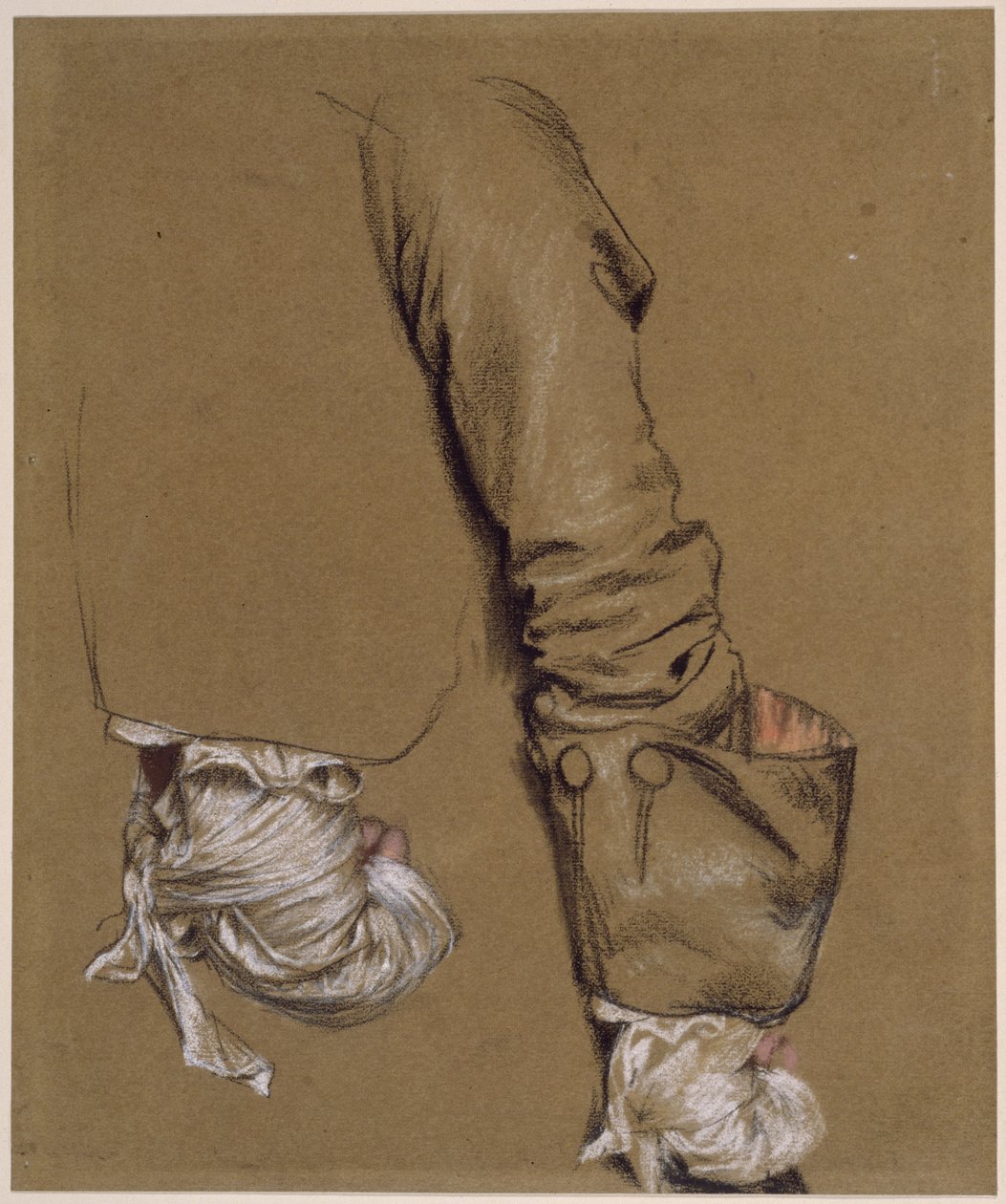 Kar és ahhoz kapcsolódó kéz alkotó: Adolph Menzel