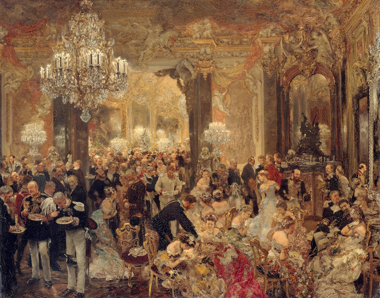 A Ballsouper alkotó: Adolph Menzel