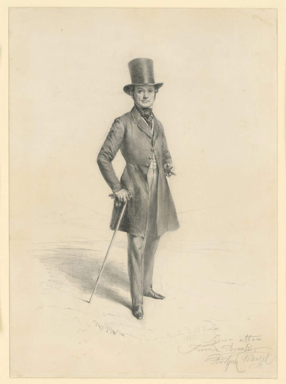 Eduard Magnus alkotó: Adolph Menzel