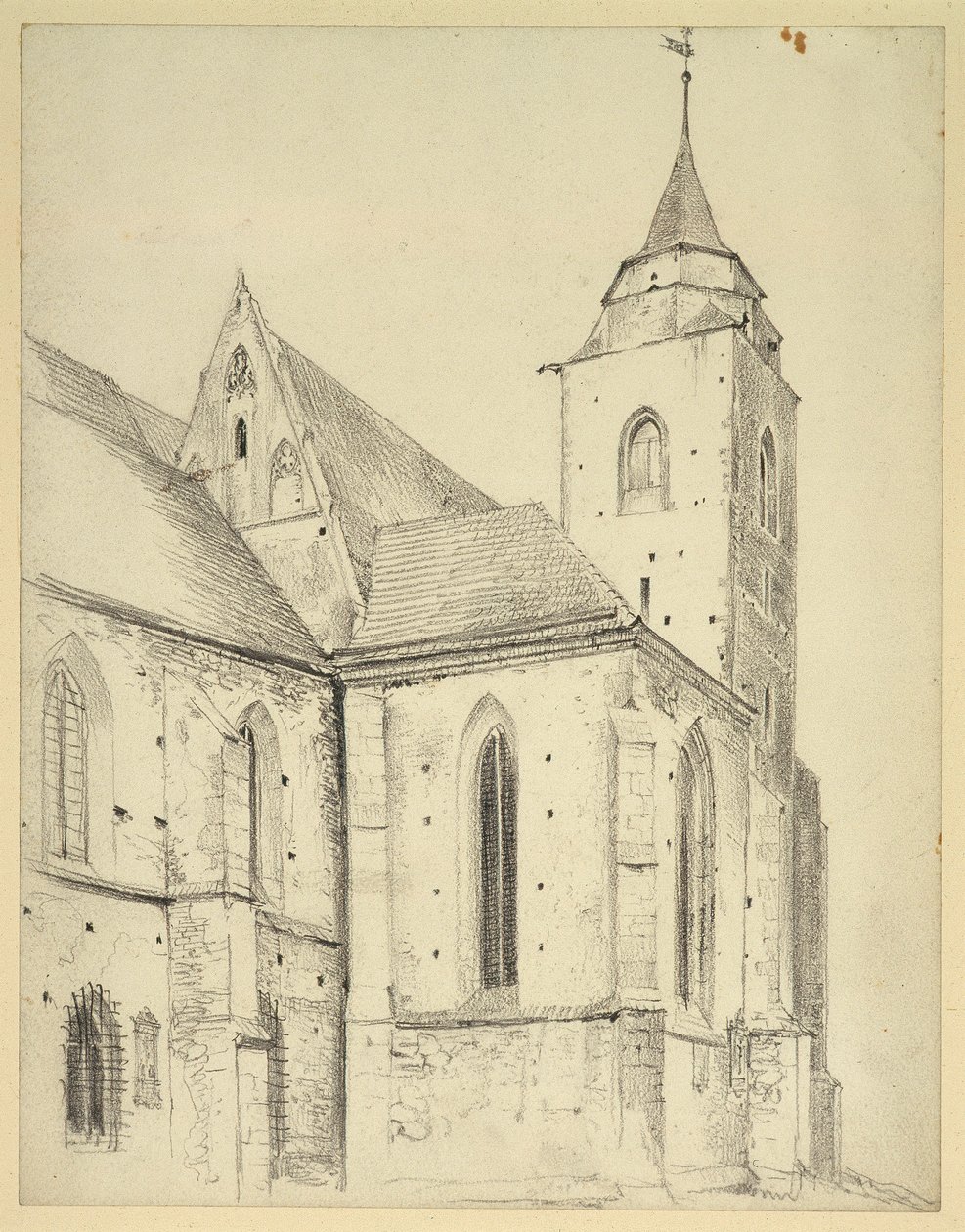 A jaueri Szent Márton katolikus plébániatemplom alkotó: Adolph Menzel