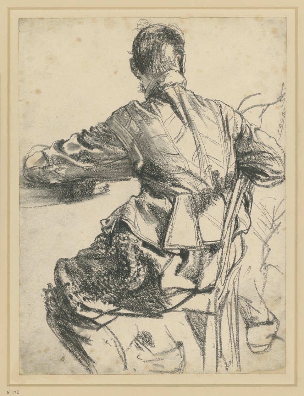 I. Johann Georg szász választófejedelem díszruhájában ábrázolt modell, Történeti Múzeum, Drezda alkotó: Adolph Menzel