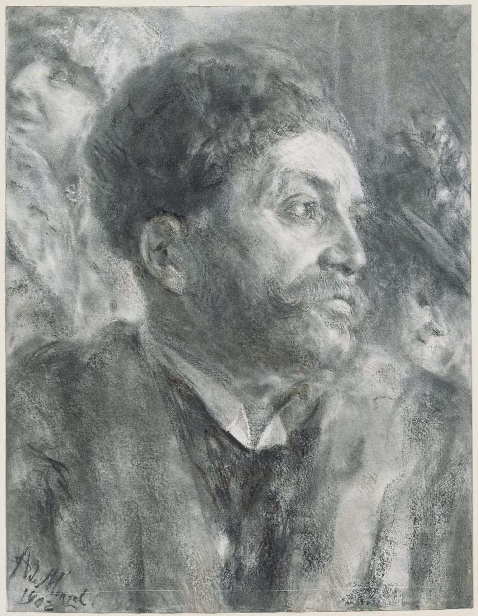 A matiné után alkotó: Adolph Menzel