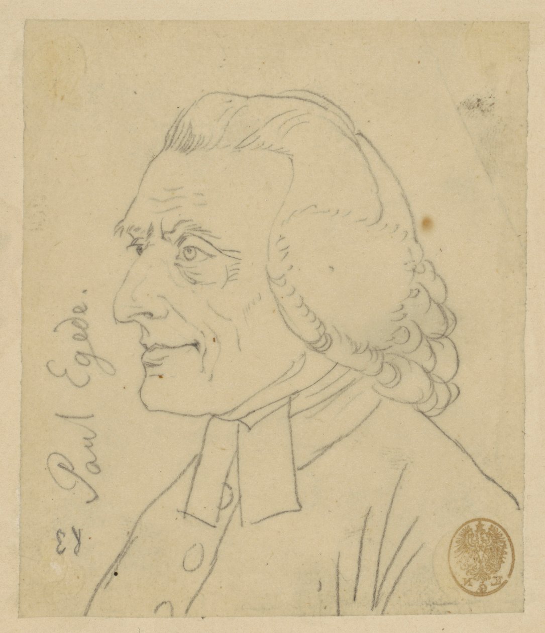 Paul Egede. Lelkész alkotó: Adolph Menzel