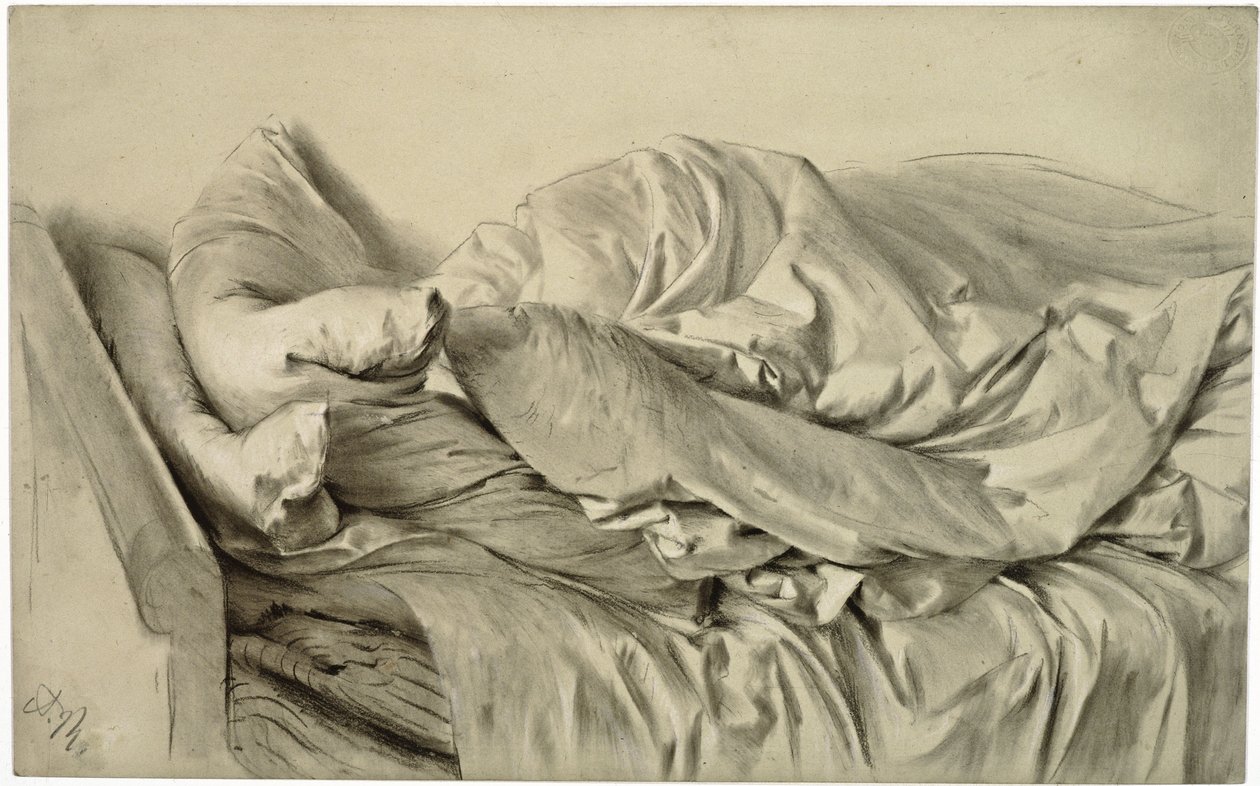 Meg nem ágyazott ágy alkotó: Adolph Menzel