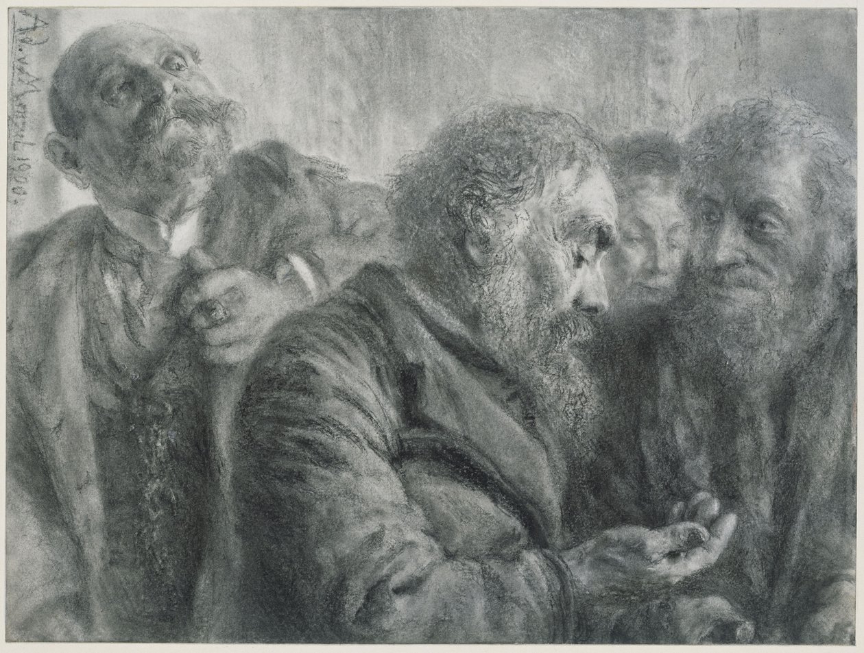 Négy öregember alkotó: Adolph Menzel