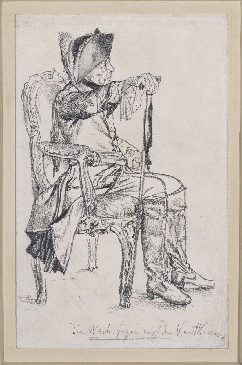II. Frigyes viaszszobra (Schadow által kiegészített szobor) a Királyi Műtár számára alkotó: Adolph Menzel