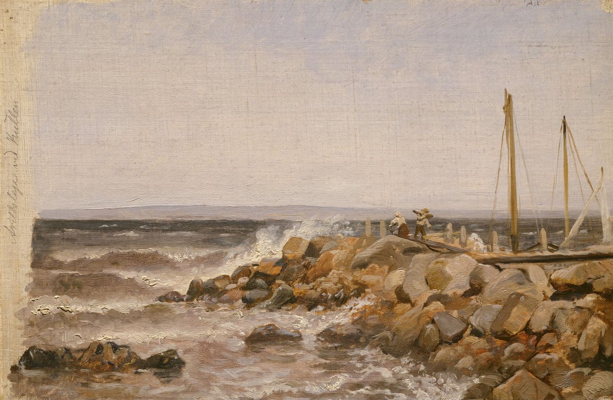 A svédországi Kullenből alkotó: Adolph Tidemand