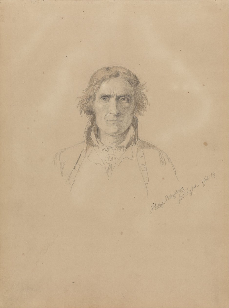 Helge Blegeberg, Sigdal alkotó: Adolph Tidemand