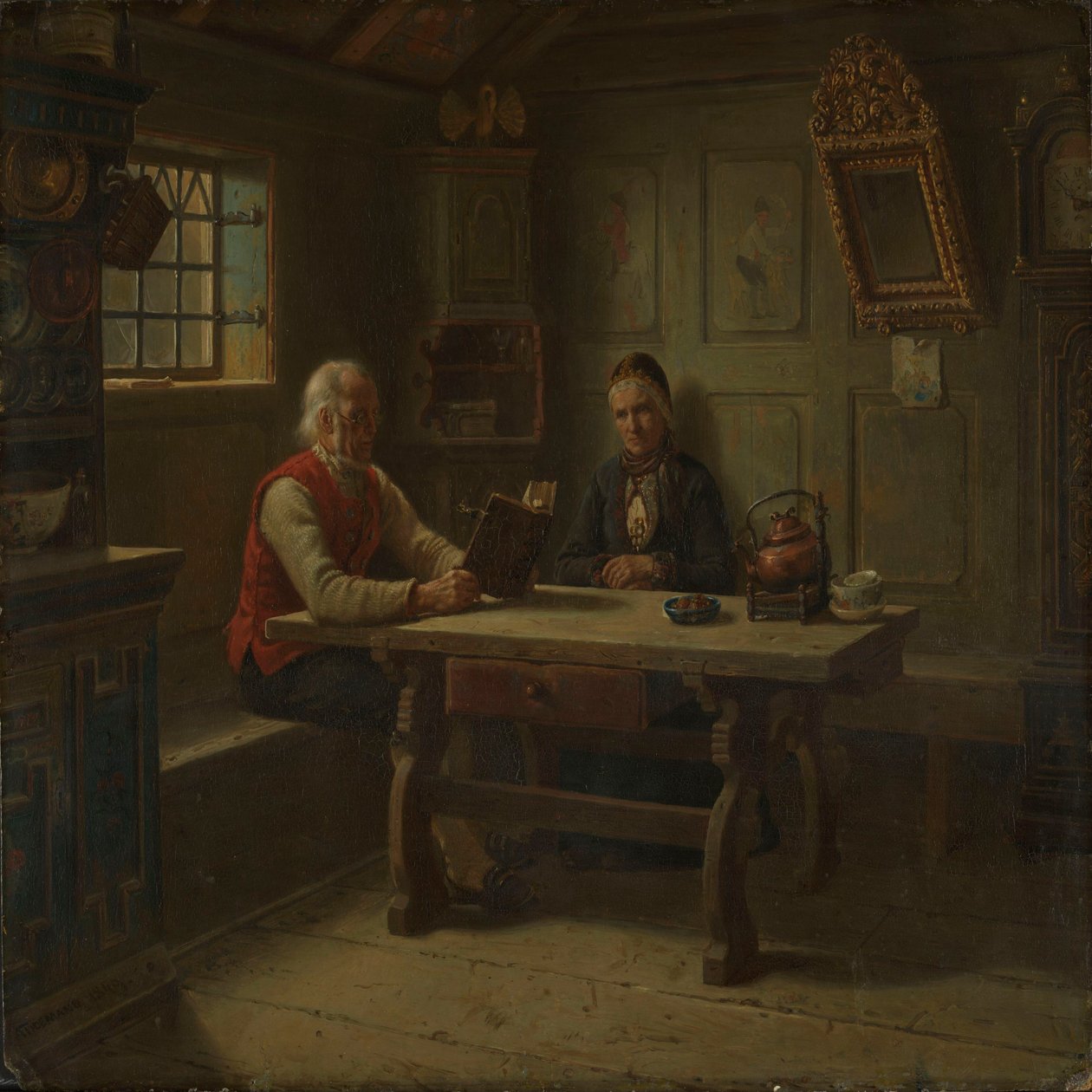 Az öregkori magány alkotó: Adolph Tidemand