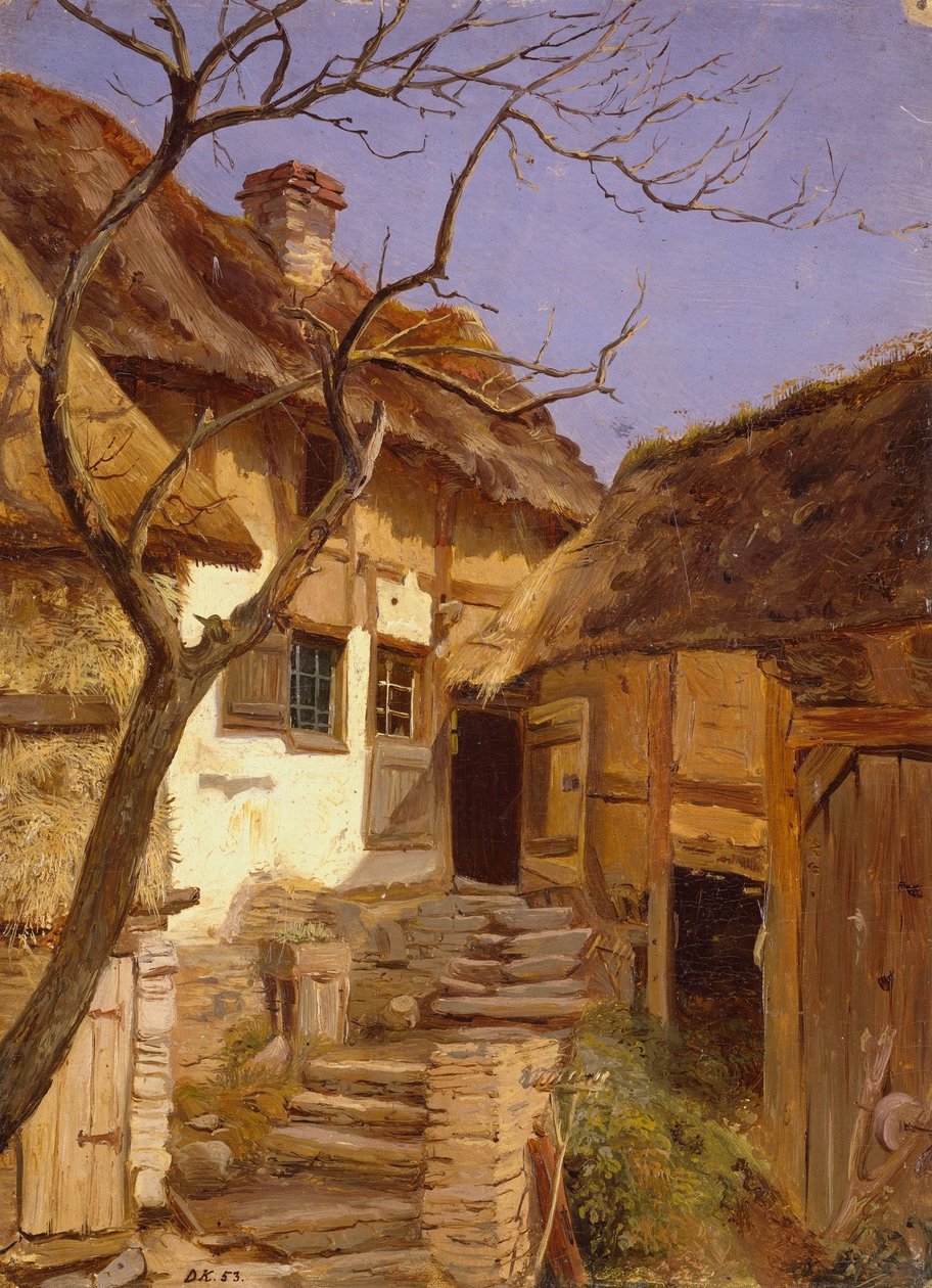 Régi német gazdaság alkotó: Adolph Tidemand
