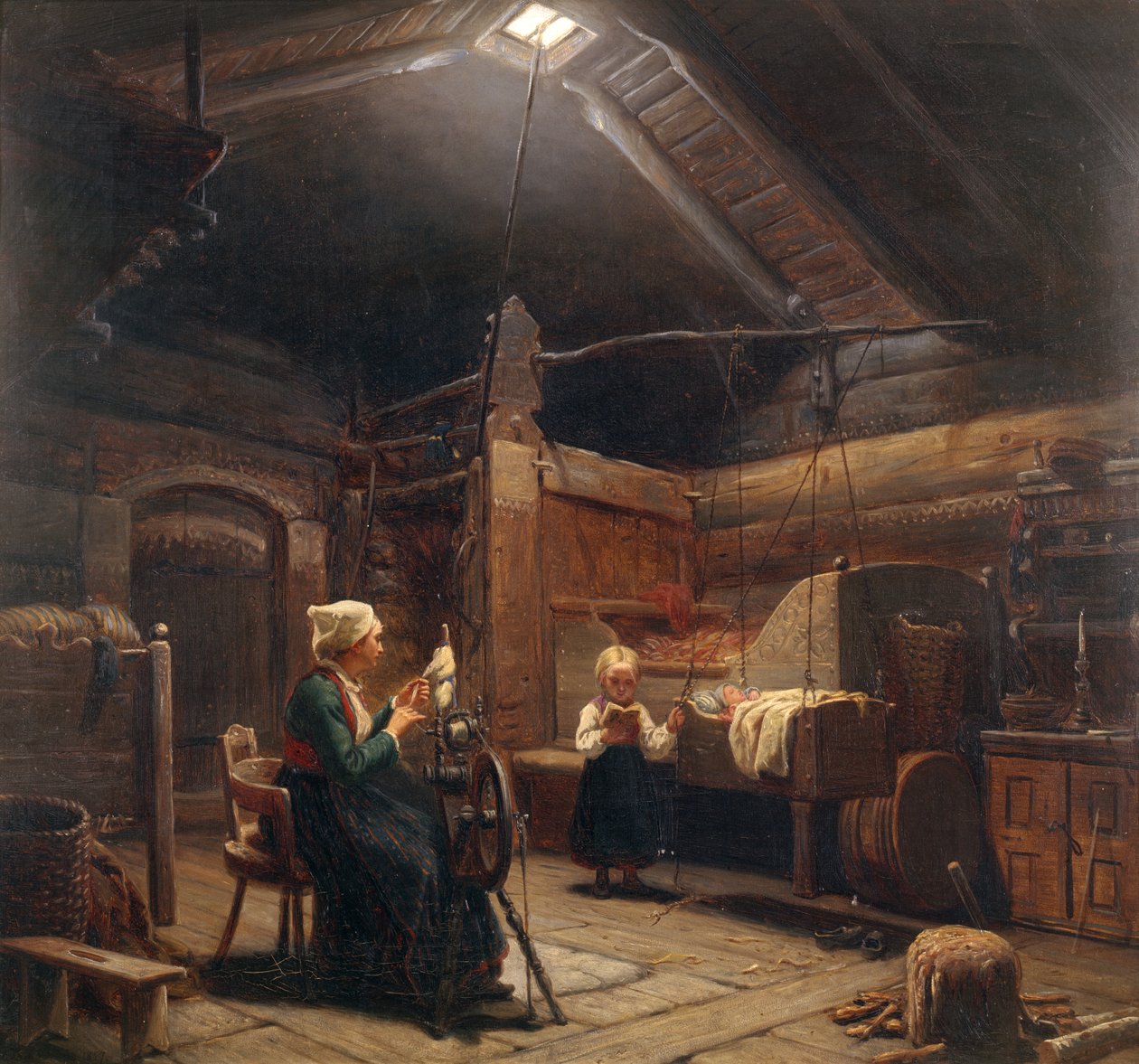 a pörgettyűs alkotó: Adolph Tidemand
