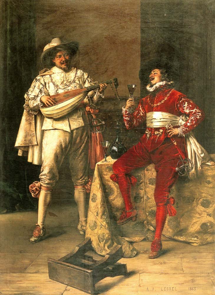 Gentlemens Pleasures alkotó: Adolphe Alexandre Lesrel