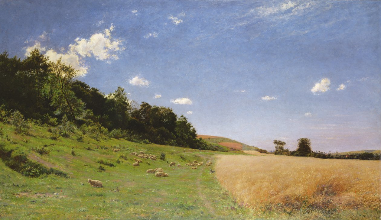 Erdő széle EU külvárosában, 1883 alkotó: Adolphe Gustave Binet