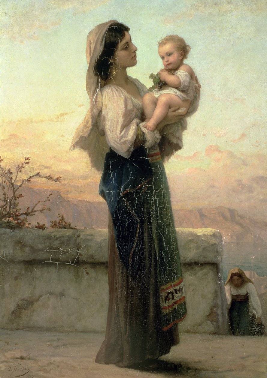 Madonna és gyermeke alkotó: Adolphe Jourdan
