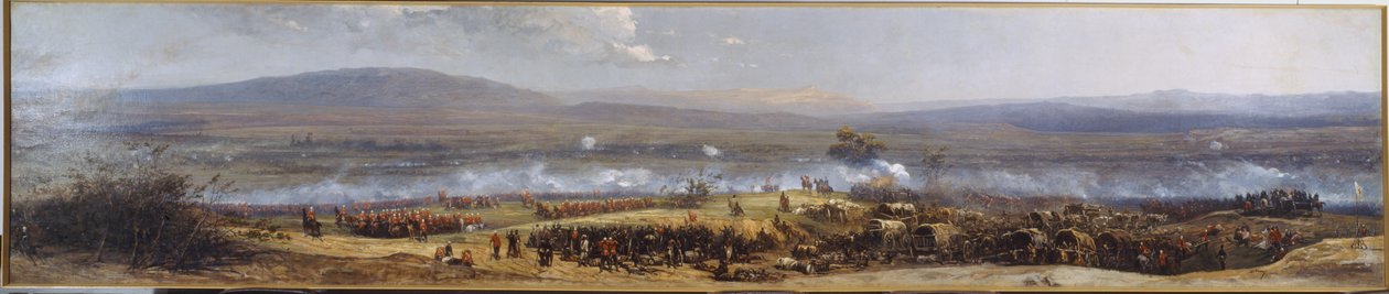 Az ulnudi csata 1879. július 4-én, 1880 körül alkotó: Adolphe Yvon