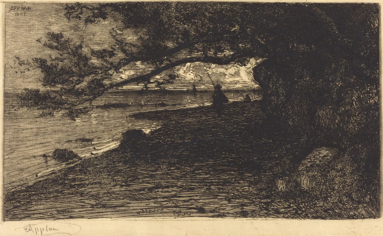 Villefranche-sur-Merben alkotó: Adolphe Appian