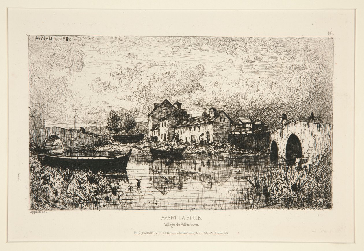 eső előtt alkotó: Adolphe Appian