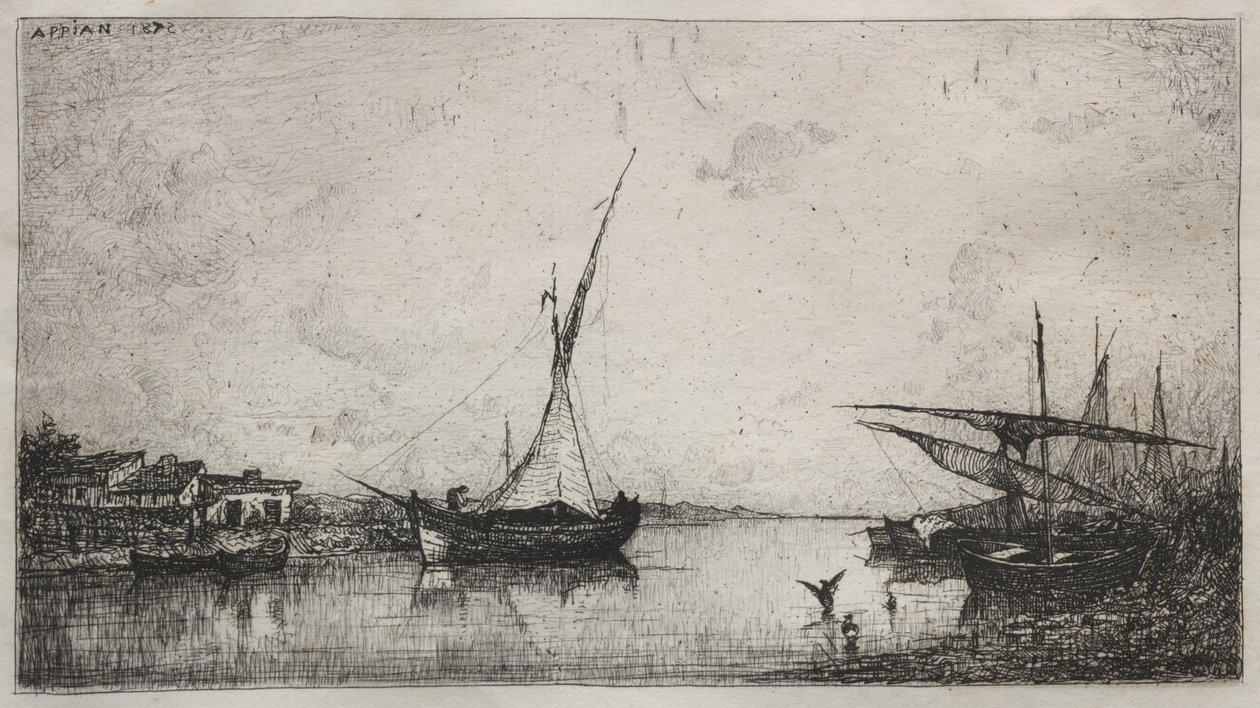 Martiques-i csatorna alkotó: Adolphe Appian