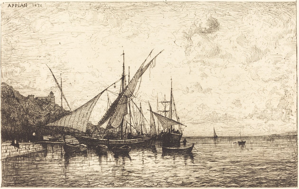 Monaco kikötője alkotó: Adolphe Appian