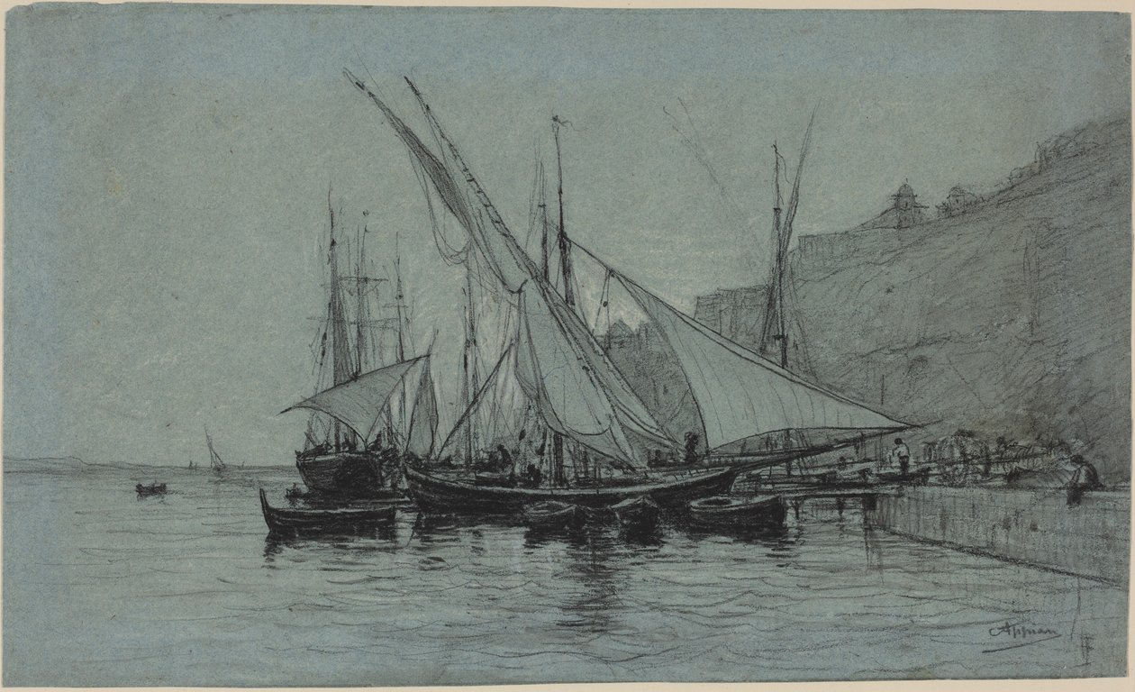 Monaco kikötője alkotó: Adolphe Appian