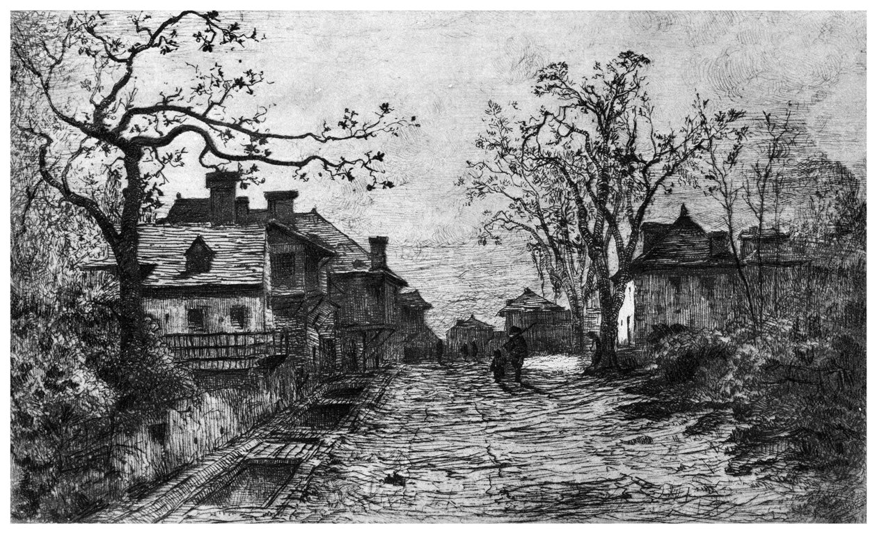 Artemare falu, 1820-1890 1924 alkotó: Adolphe Appian