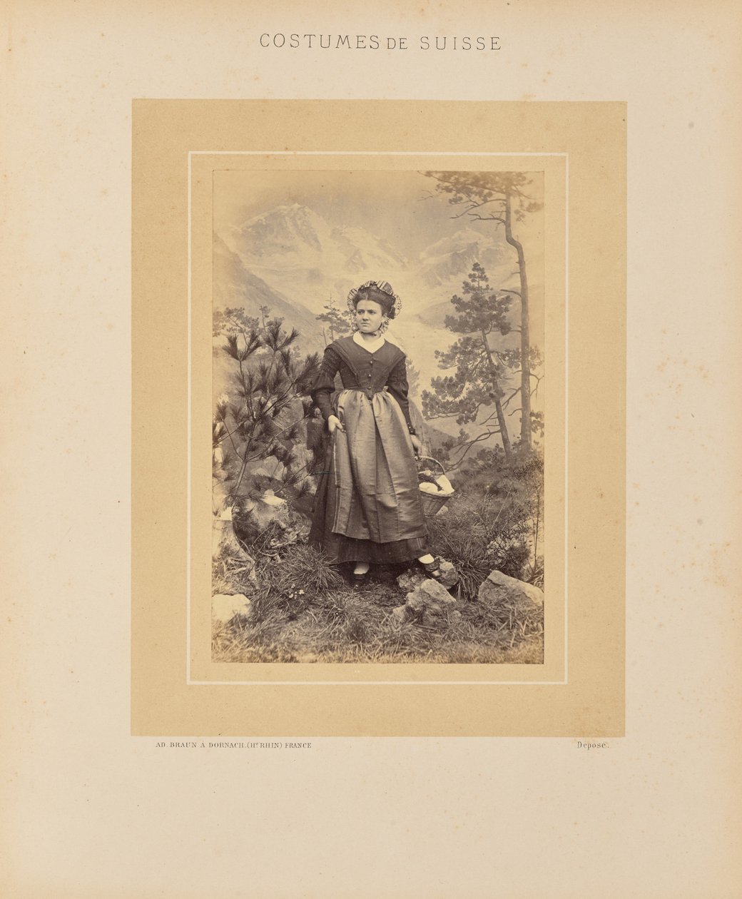 Graubünden kanton alkotó: Adolphe Braun