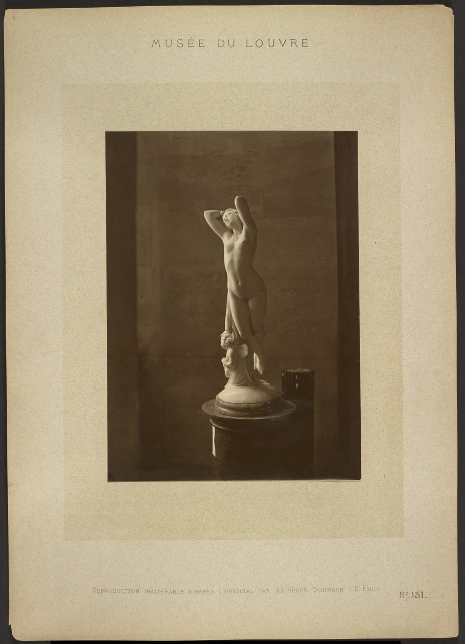 [Ámor és Psyche, Pradier / Musee Louvre] alkotó: Adolphe Braun